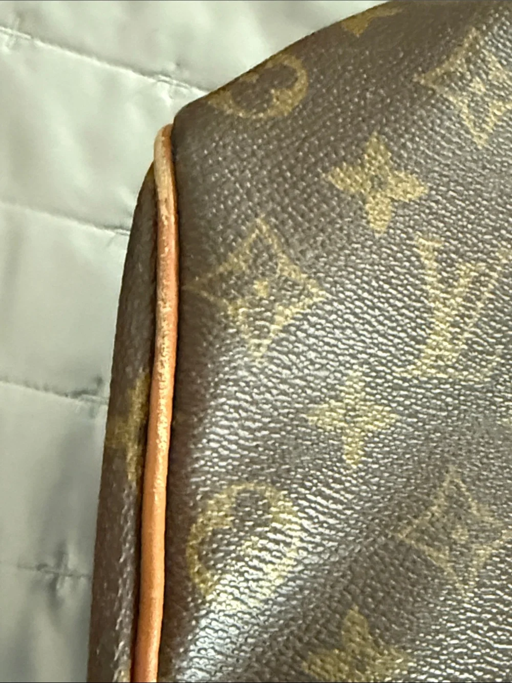 Louis Vuitton Monogram Canvas Travel Weekend Bag in Brown and Tan